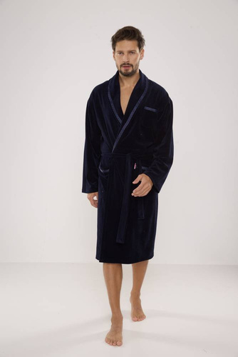 666 Bata de hombre Ronaldo De Lafense - azul marino