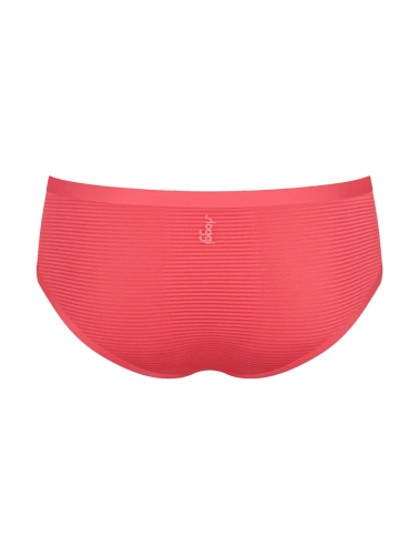 Braguita hipster sloggi ZERO Feel Air sin costuras flamingo