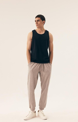 42978 Move 10 Henderson camiseta de los hombres negro - algodón sin tirantes, 2 uds.