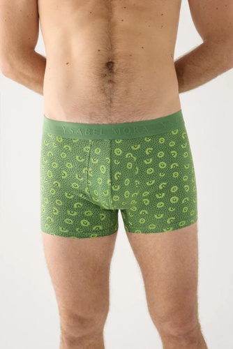 Ysabel Mora 20481 Conjunto para Hombre Boxer + Calcetines Kiwi Verde Algodón