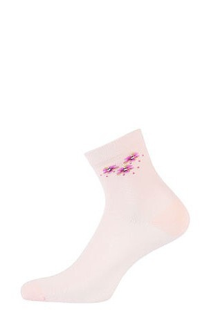 Calcetines 244.59N, G44.59N Cottoline Spring estampado Gatta - calcetines de algodón 708/C05 rosa