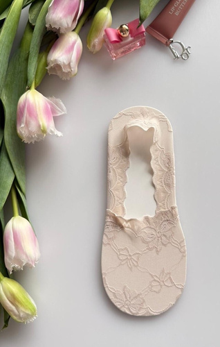 Calcetines bailarina Magnetis encaje con silicona antideslizante