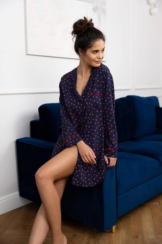 Camisón Sophia de Sensis - azul marino