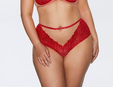 P-795/3 Mind Love Braguitas de mujer Kinga rojo