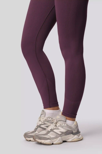 Leggings push-up Spaio PRO cintura alta opacos moldeadores plum