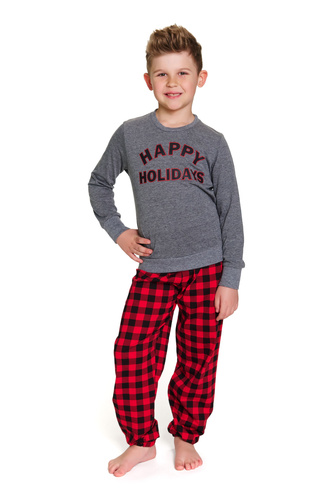 7345 Pijama para niños Gris Oscuro Doctor Nap - 100% algodón