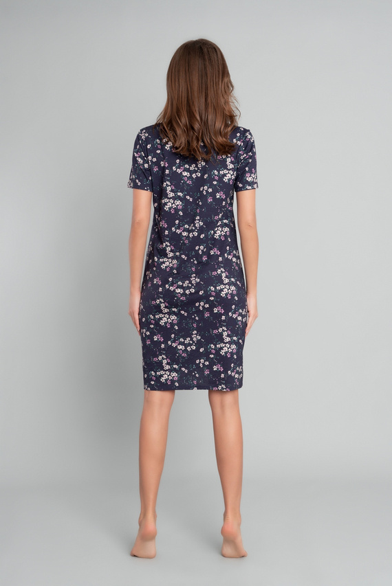 Camisón de manga corta Evita Moda Italiana - estampado