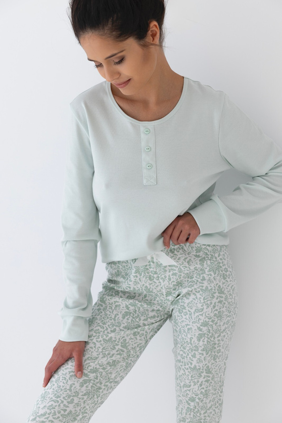 Pijama de mujer Sensis Olive Interlock - menta