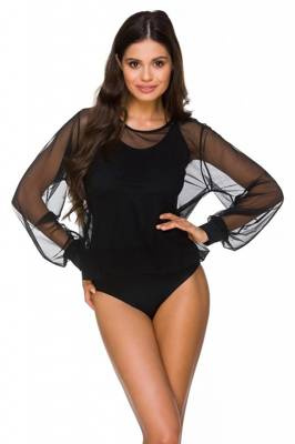 232 Body de señora Lupoline - negro