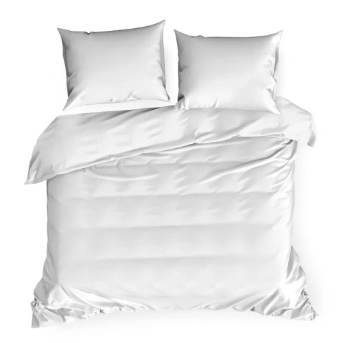 Ropa de cama MI de microfibra Eurofirany suave con cremallera 100% poliéster blanco
