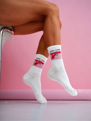 Gang Gang Milena 0200-226 calcetines mujer algodón estampado