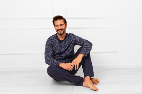 Pijama de hombre Gerard Italian Fashion - algodón, manga larga y pantalón