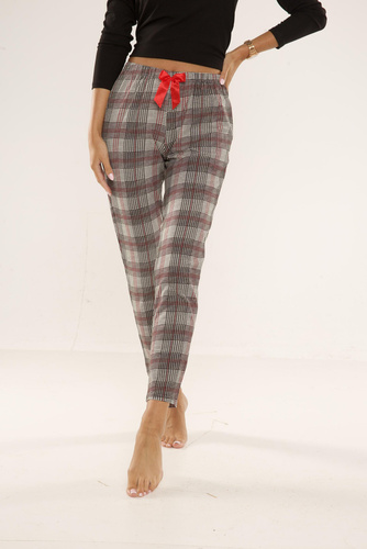 360 Checkered Forex Pantalones de pijama - gris