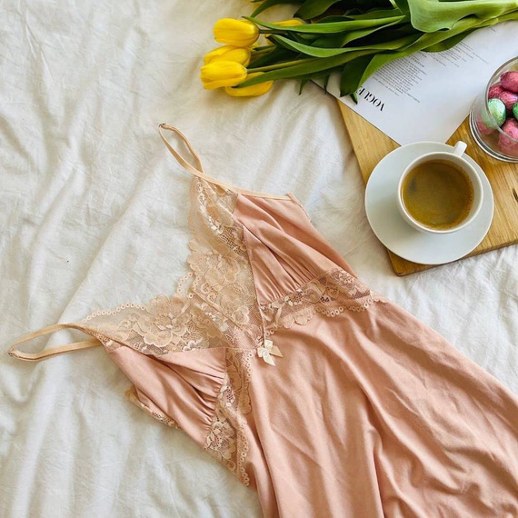 639 Camisón Noela Forex - beige