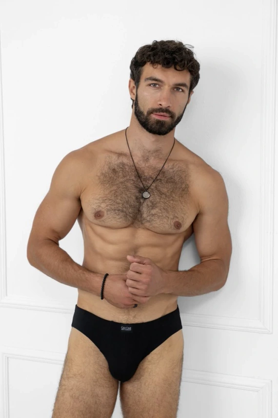 Apollo calzoncillos hombre Italian Fashion - negro