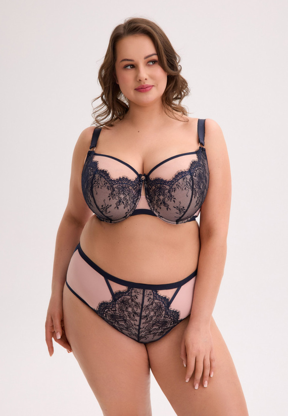 Gaia BS 1273 Aina Maxi azul marino – sujetador semirrígido para pecho grande