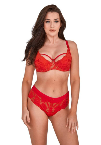 BSO 1134 Keto Sujetador con relleno (semiblando)Gaia- rojo