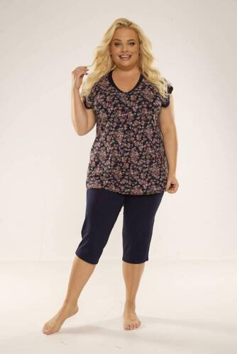 489/491 Pijama Mia Mujer Tallas Grandes Forex - azul marino
