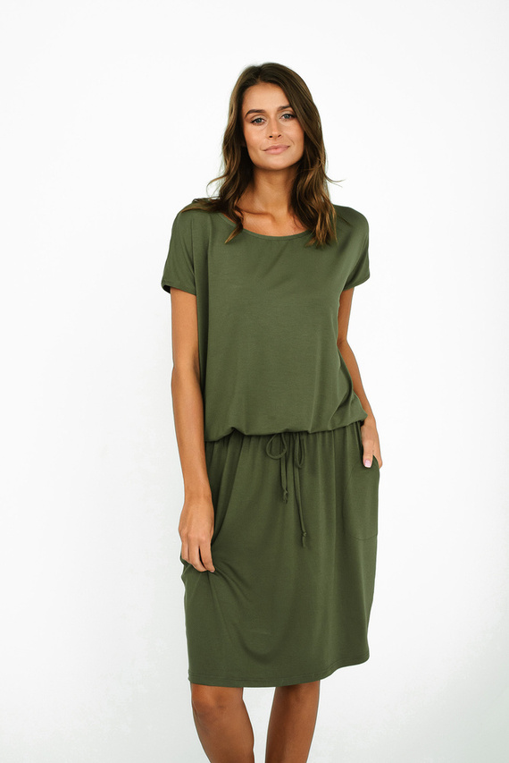 Vestido Paramo Mujer Moda Italiana - caqui