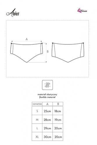 Arina Blanca LC 6047 LivCo Corsetti Moda bragas blancas para mujer