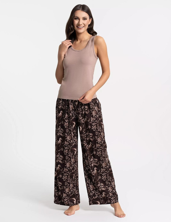 Pijama mujer Moraj PDD4000-009 cappuccino algodón viscosa