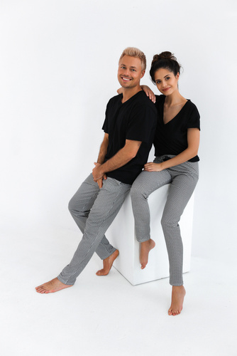 Pedro Pijama de hombre Sensis - negro