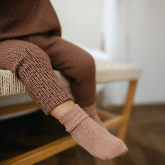 Leggings de jersey Beary Cool Eevi - beige, suaves y cómodos
