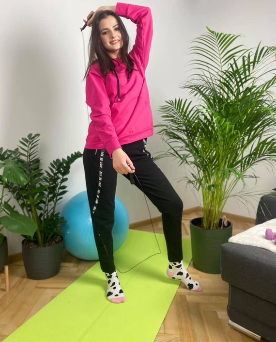 496 Chándal de mujer Just Forex - amaranto