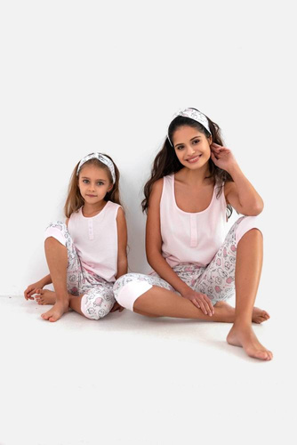 Sensis Sheena Kids Pijama de niña - rosa