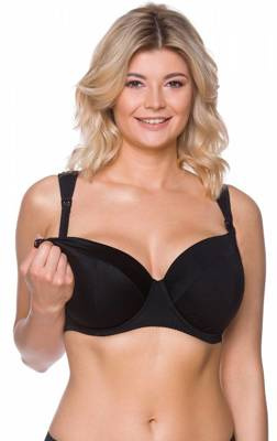 3139 Sujetador de lactancia Lupoline - negro