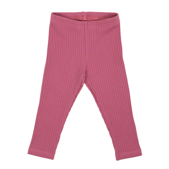 216201 Polainas de canalé Lala Nicol - rosa, cómodas, talla 56-146