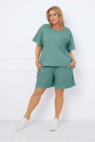 Conjunto Bono Ladies Moda Italiana - salvia