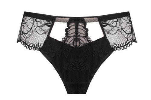 Braguitas Unikat Belem negras encaje cómodas elegantes