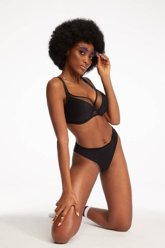 BC-927/1 Sujetador semiacolchado Etna Kinga negro