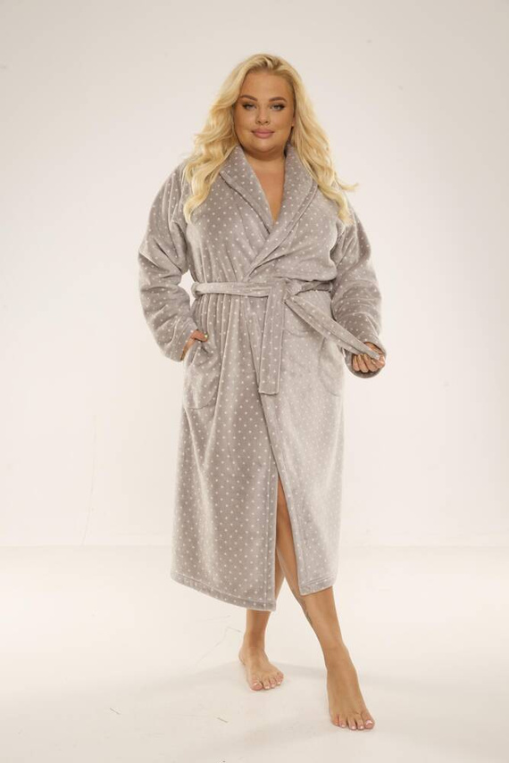 548 Melanie Bata larga de mujer Forex - gris