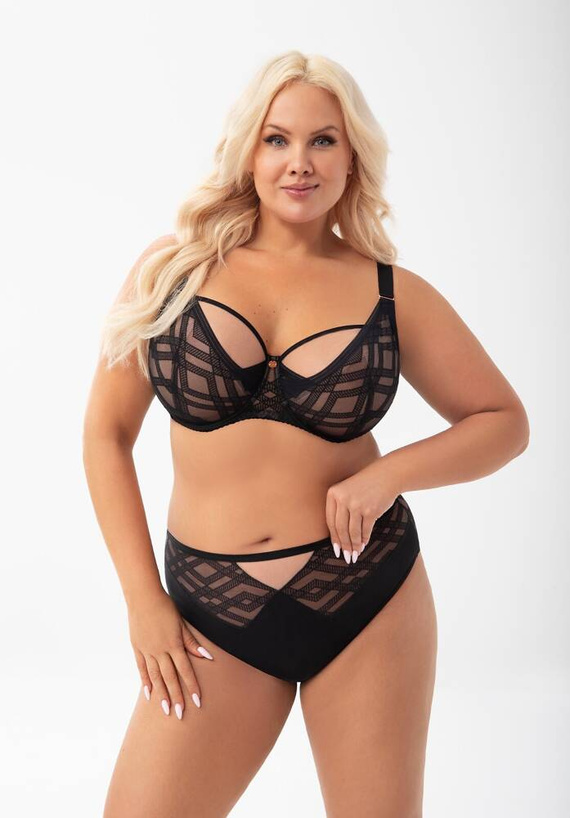 Gorsenia K 898 Estelle Braga de mujer negra