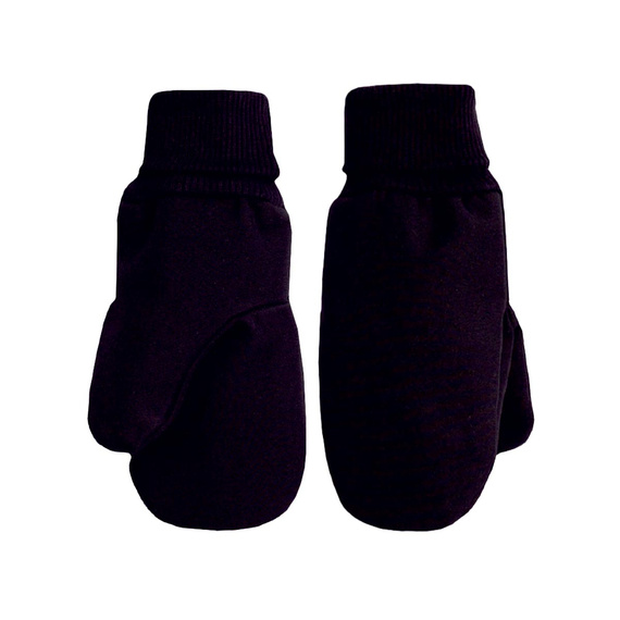 229075 Guantes infantiles Nicol Softshell impermeables con forro polar - negros
