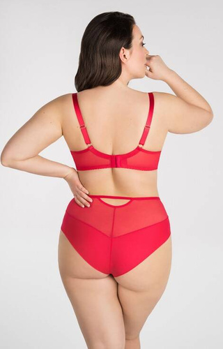 Gorsenia K 829 Crazy Heart Braguitas de mujer - rojo