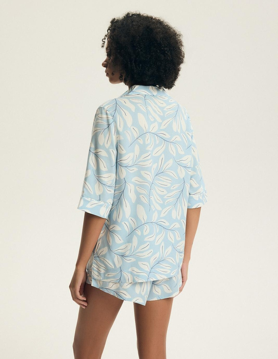 Pijama mujer 44482 Estes 100% viscosa con botones