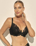 Sujetador semiacolchado negro