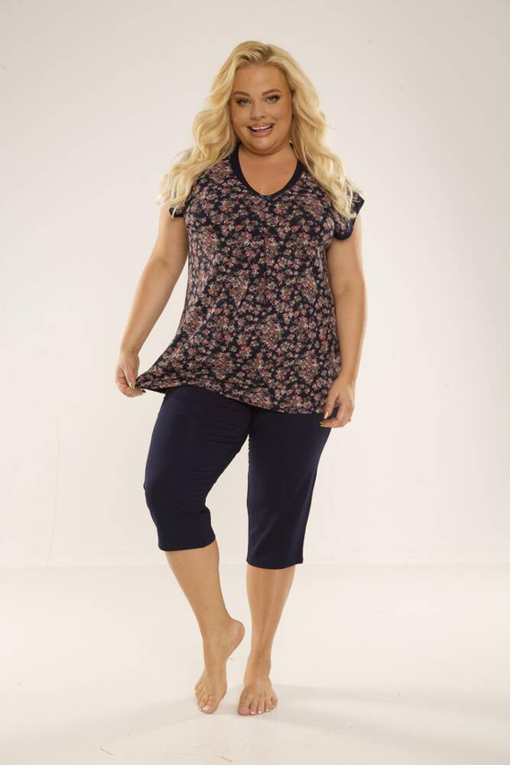 489/491 Pijama Mia Mujer Tallas Grandes Forex - azul marino