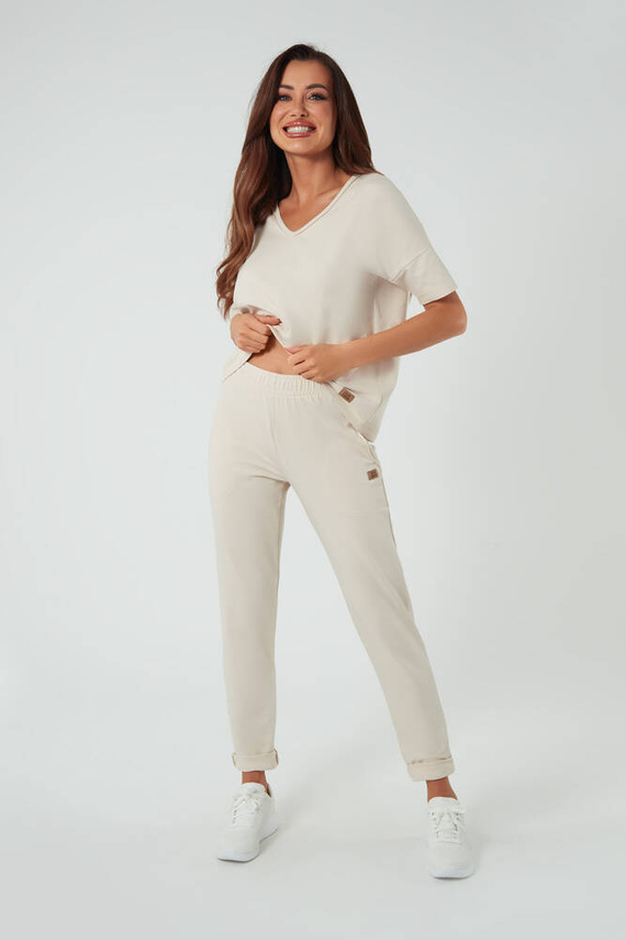 Stella Pantalones de mujer Italian Fashion - beige