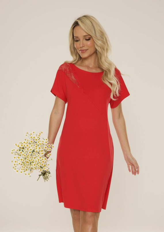 737 Camisón Velar Forex - rojo