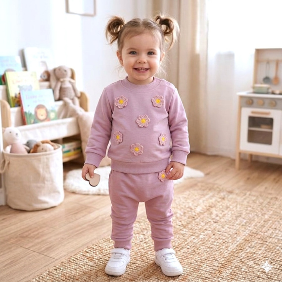 ABN-5615 Sudadera infantil Little Dreamers Nini de algodón orgánico - comodidad, sostenibilidad, respetuosa con el medio ambiente