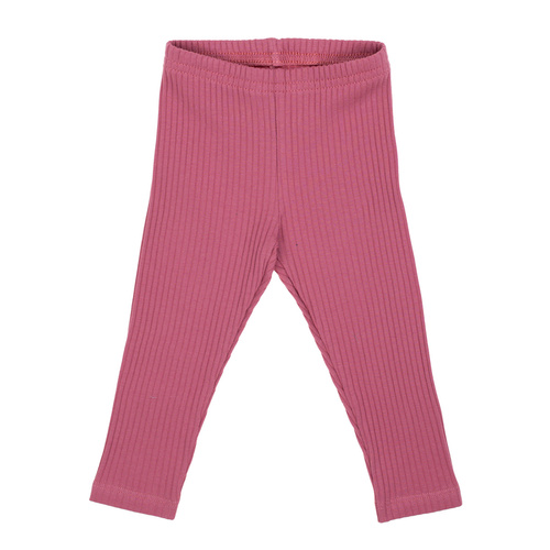 216201 Polainas de canalé Lala Nicol - rosa, cómodas, talla 56-146