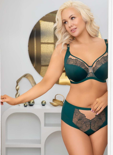 Gorsenia K441/1 Luisse Sujetador Soft Chocolate para Seno Grande