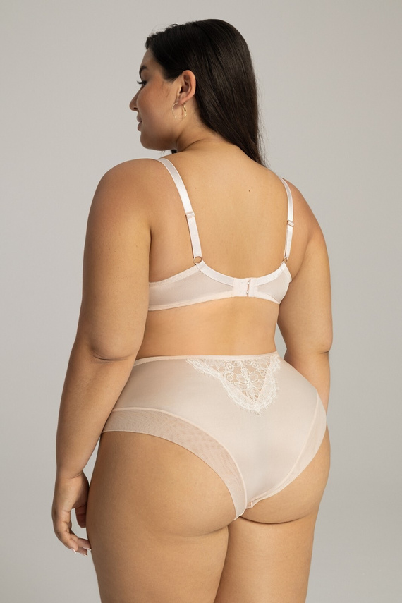 2147 AVA Marshmallow bragas de mujer - rosa, encaje, corte cómodo