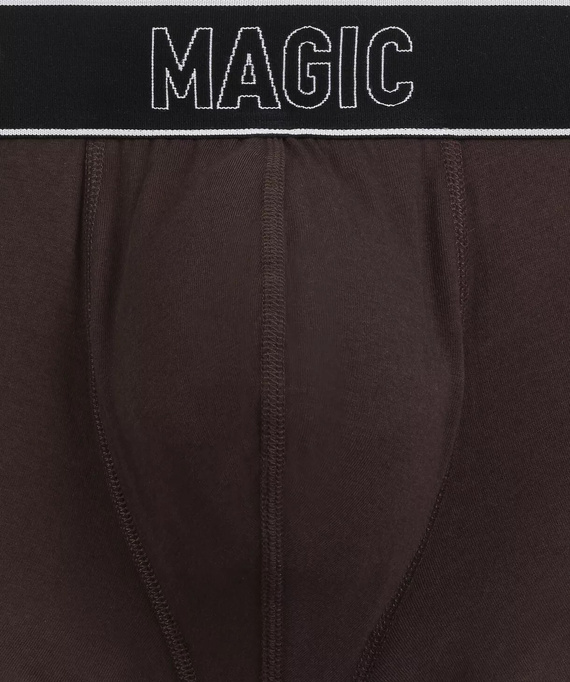 Bóxer masculino Atlantic Magic Pocket 2MH-1200 A2 2-pack verde-marrón – push-up algodón