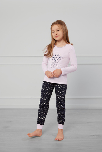 Libra Pijama de niña Italian Fashion - rosa/estampado
