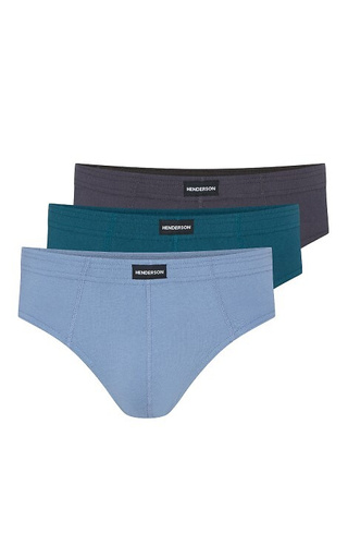 1446 K670 Slip Henderson de algodón para hombre, 3 unidades por caja